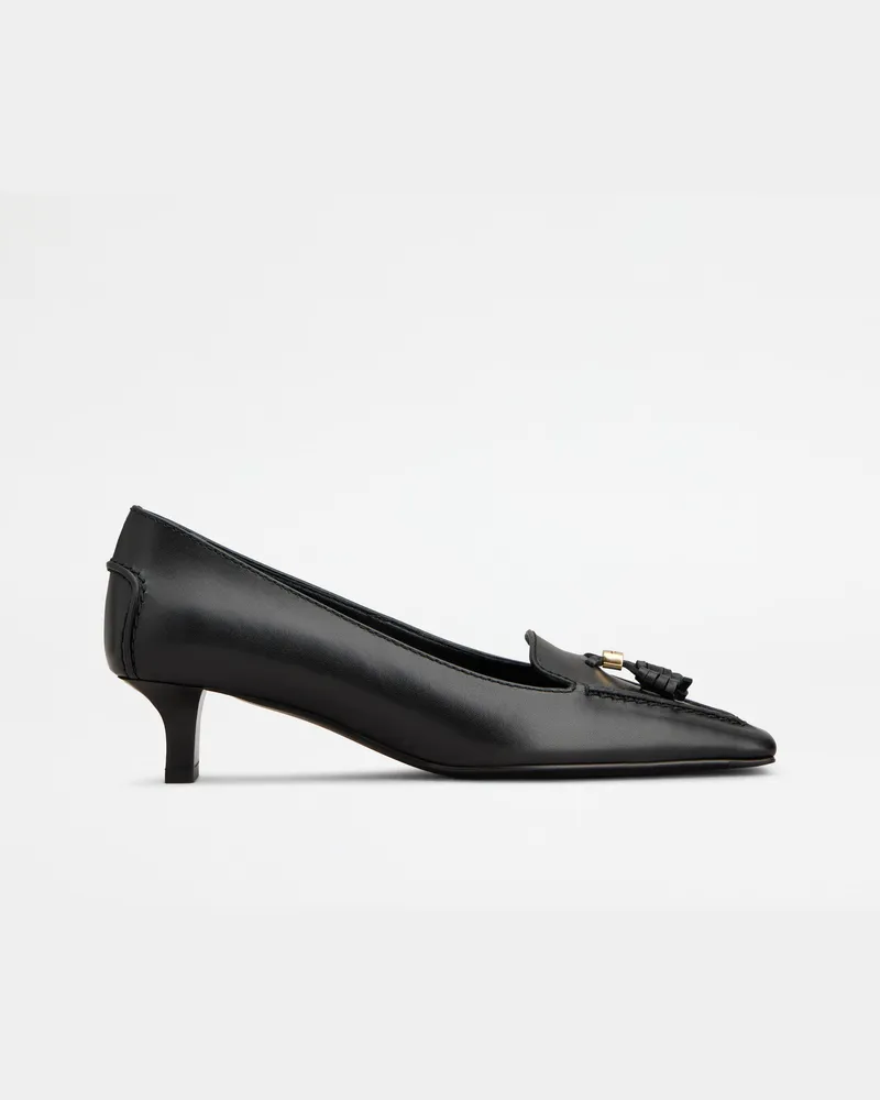 TOD'S Pumps aus Leder, BRAUN Shoes Braun