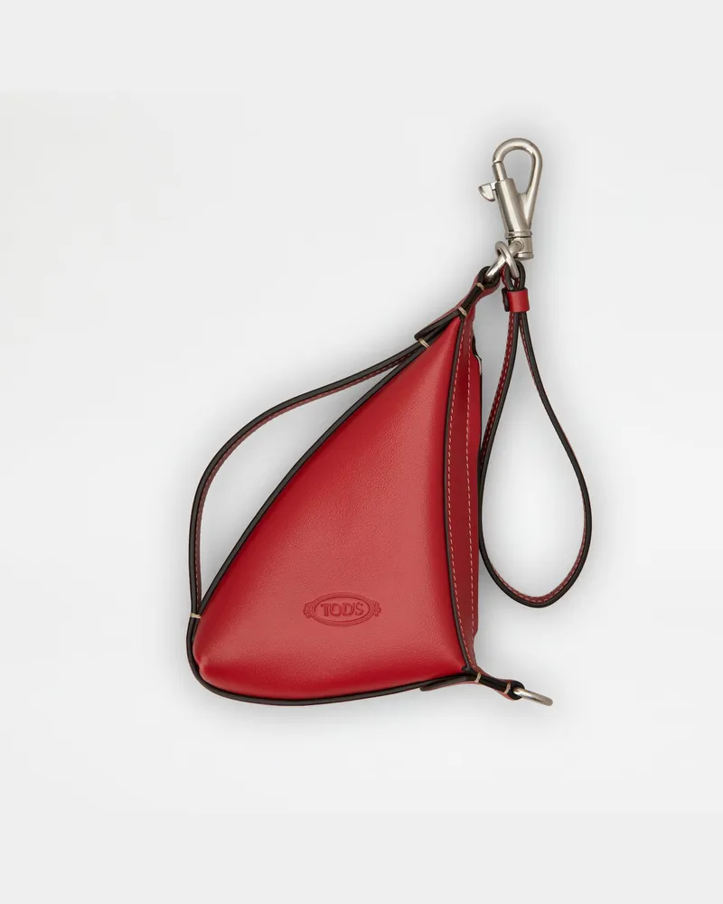 TOD'S Münzetui aus Leder, ROT,  - Wallets Rot