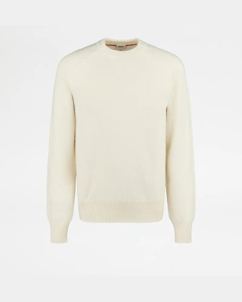 TOD'S Rundhalspullover aus Alpaka und Kaschmir, ROSA Knitwear Rosa