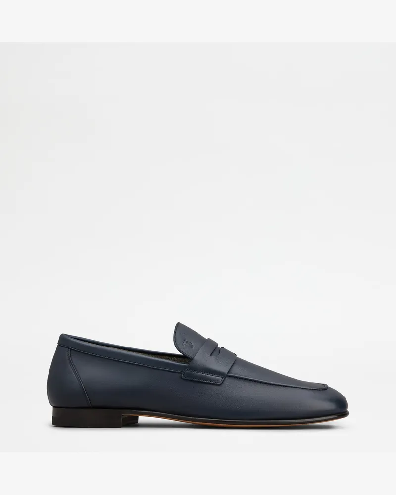 TOD'S Loafers aus Leder, BLAU Shoes Blau