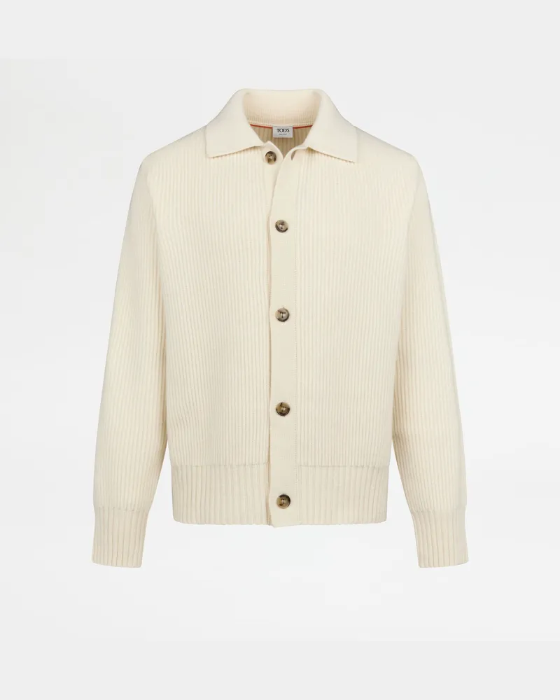 TOD'S Cardigan aus einer Kaschmirmischung, GRAU Knitwear Grau