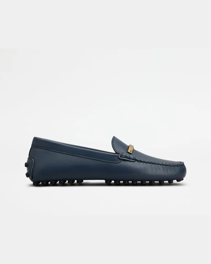 TOD'S Mokassins Gommino aus Leder, BLAU Shoes Blau