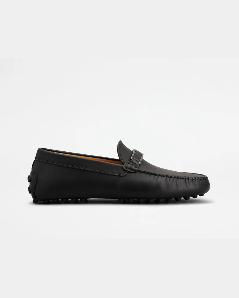 TOD'S Mokassins Gommino aus Leder, SCHWARZ Shoes Schwarz