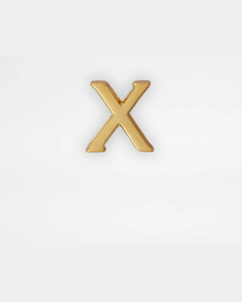 TOD'S Buchstaben-Charm X, GOLD,  - Accessories Gold
