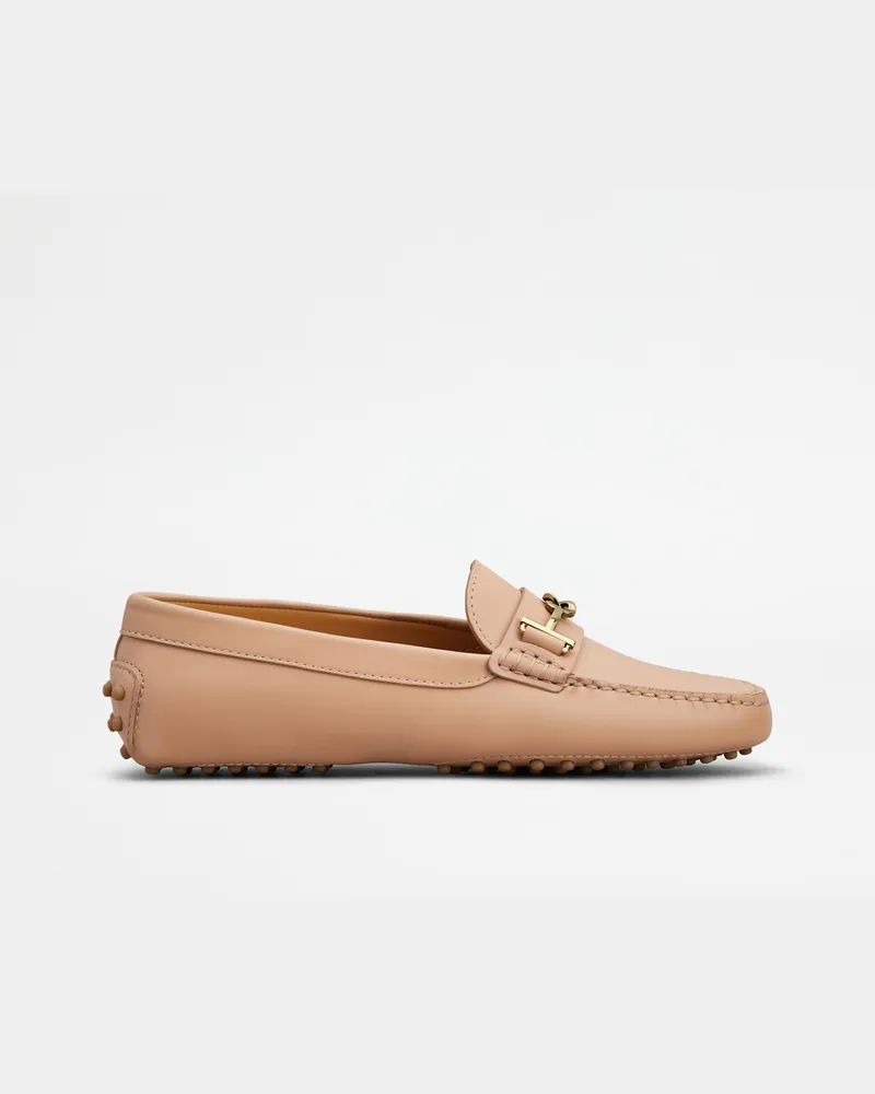 TOD'S Gommino Mokassins aus Leder, ROSA Shoes Rosa