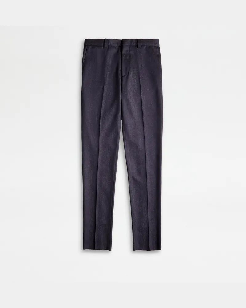 TOD'S Hose aus Wolldenim, BLAU, XX - Trousers Blau
