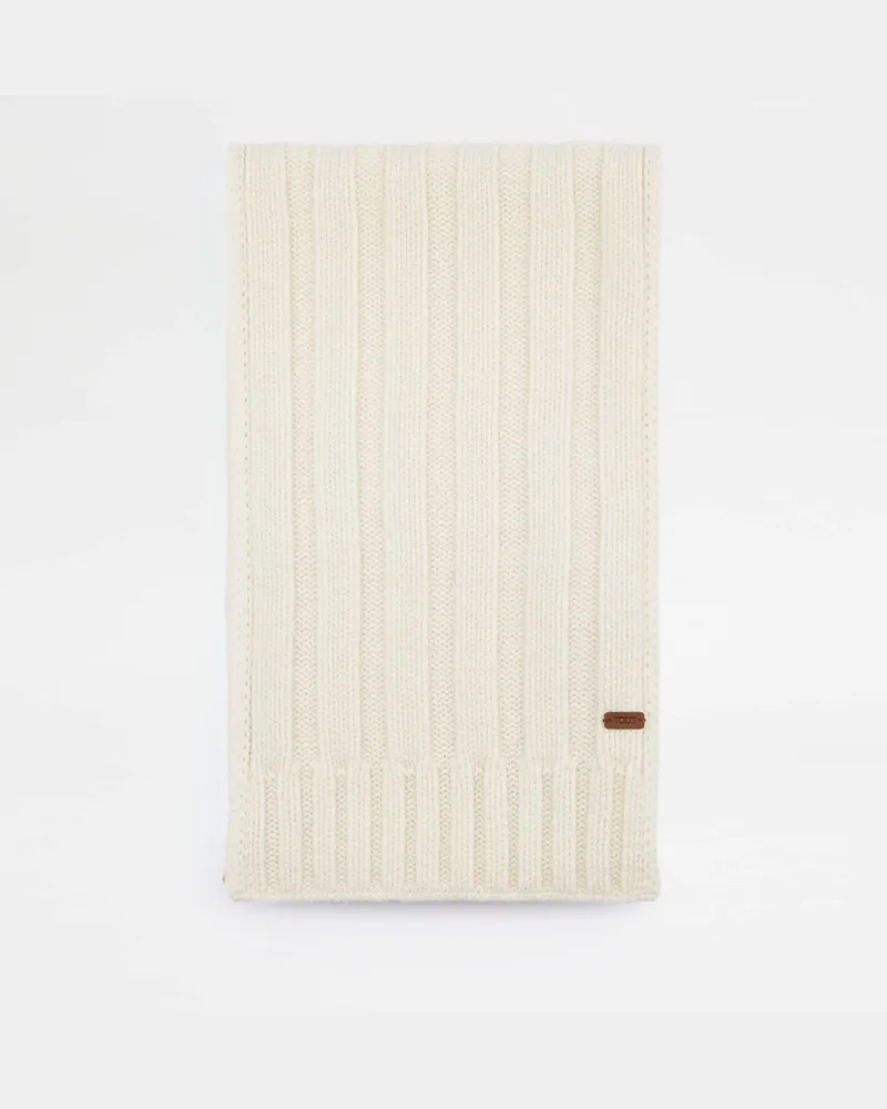 TOD'S Schal aus einer Kaschmirmischung, CREME,  - Bags Creme