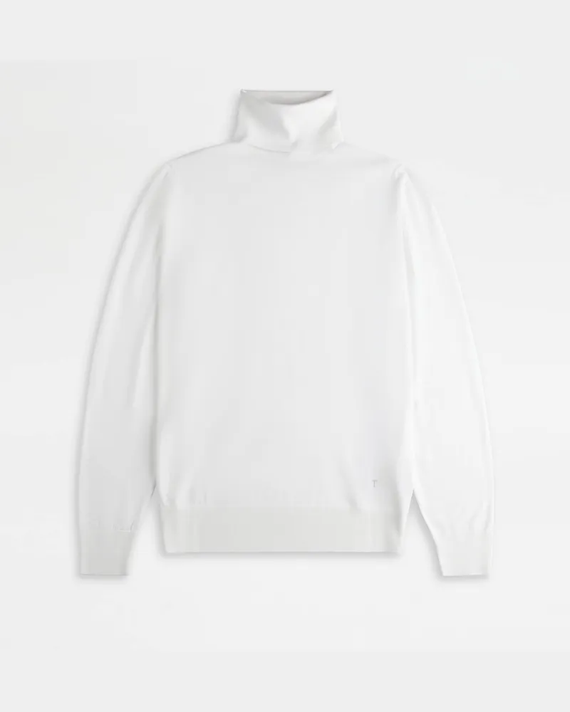 TOD'S Rollkragenpullover aus Wolle T15, GRAU, XX - Knitwear Grau
