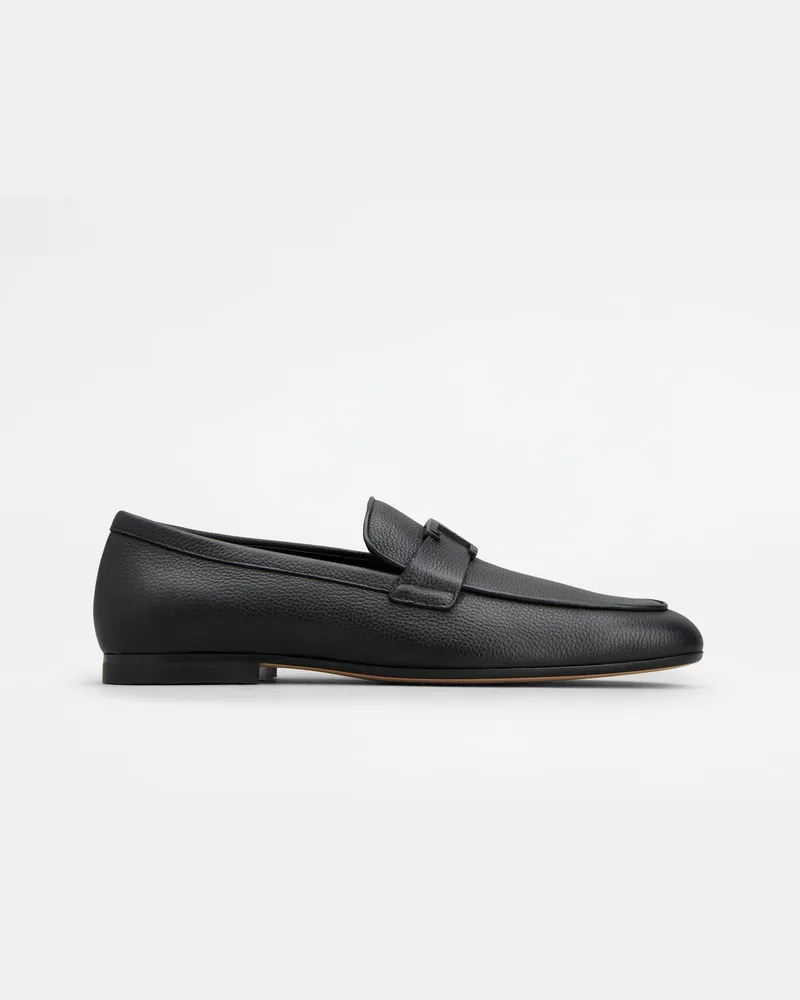 TOD'S Loafers T Timeless aus Leder, SCHWARZ Shoes Schwarz