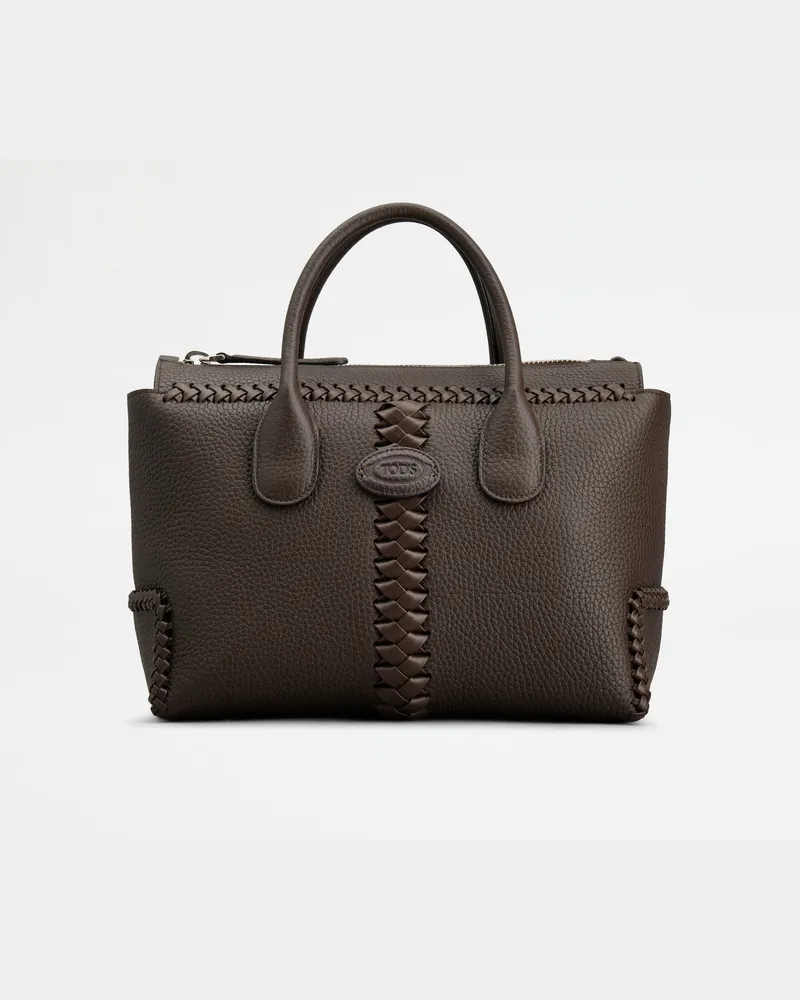 TOD'S Di Bag aus Leder Small, BRAUN,  - Bags Braun