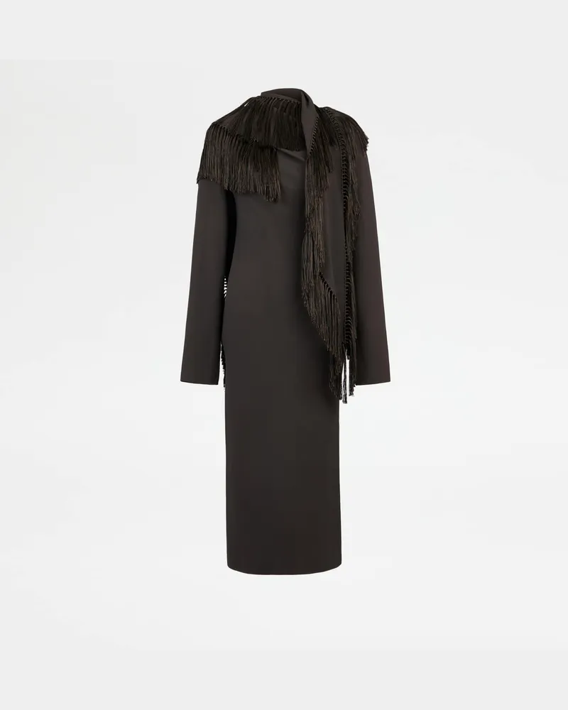 TOD'S Kleid aus einer Wollmischung, BRAUN Clothing Braun