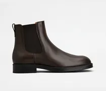 Chelsea Boots aus Leder, BRAUN Shoes