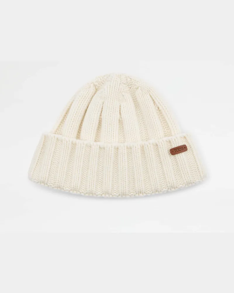 TOD'S Mütze aus einer Kaschmirmischung, CREME,  - Bags Creme