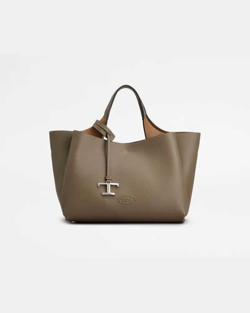 TOD'S Tasche aus Leder Mini, BRAUN,GRAU,  - Bags Braun
