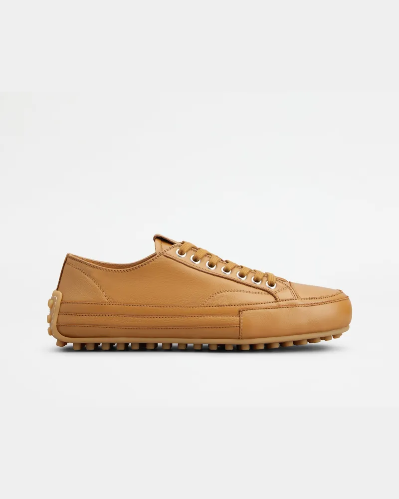 TOD'S Sneakers aus Leder, BRAUN Shoes Braun