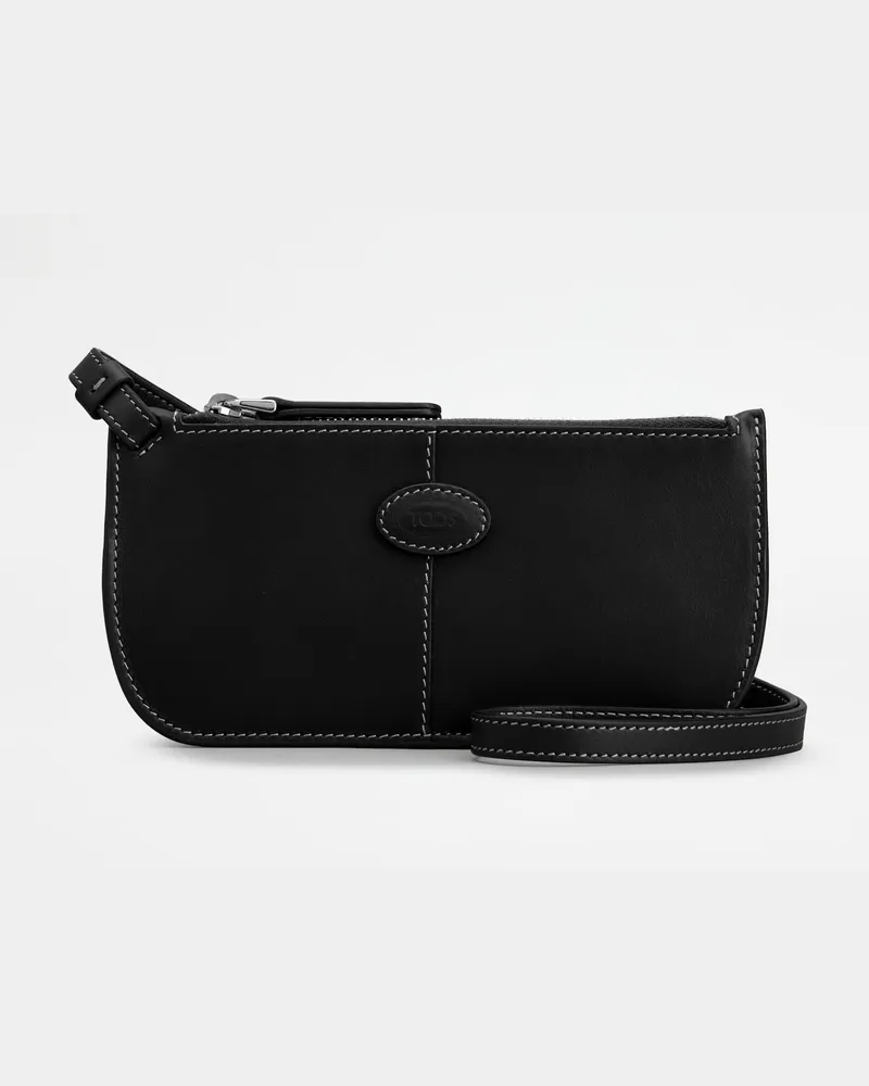 TOD'S Brillenetui aus Leder, SCHWARZ,  - Wallets Schwarz
