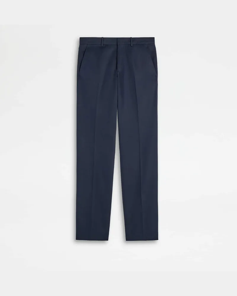 TOD'S Chinohose aus Baumwolle, BLAU, XX - Trousers Blau