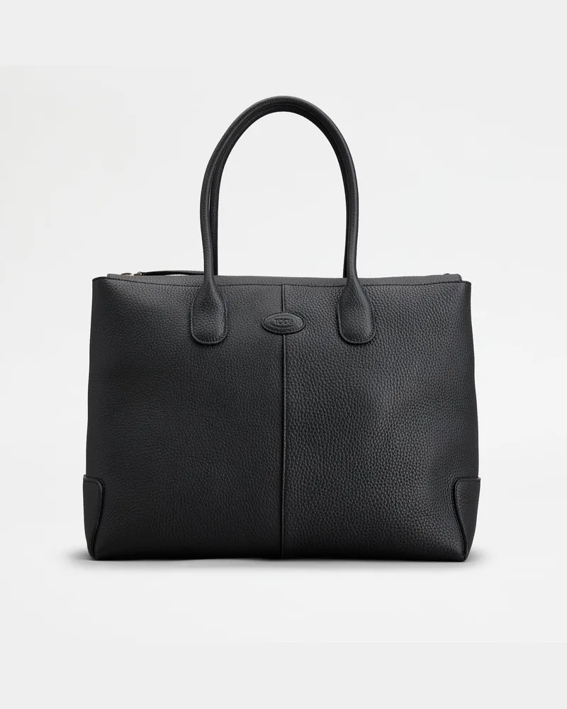 TOD'S Di Bag aus Leder Groß, SCHWARZ,  - Bags Schwarz