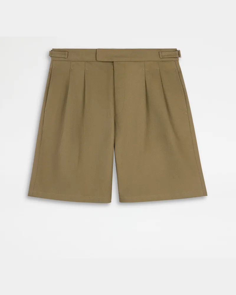 TOD'S Bermudas aus Baumwolle, GRÜN Trousers Grün