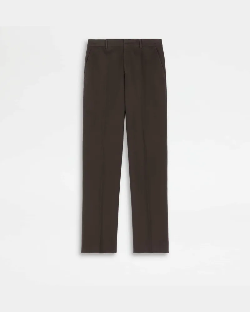 TOD'S Chinohose aus Baumwolle, BRAUN Trousers Braun