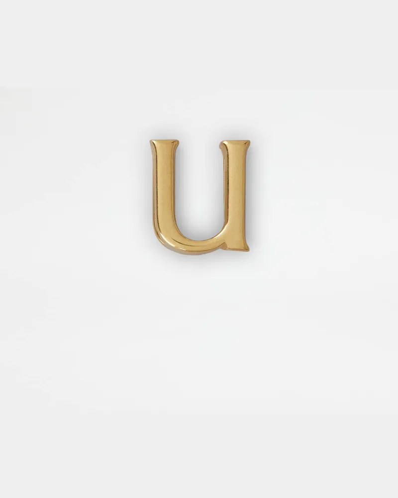 TOD'S Buchstaben-Charm U, GOLD,  - Accessories Gold
