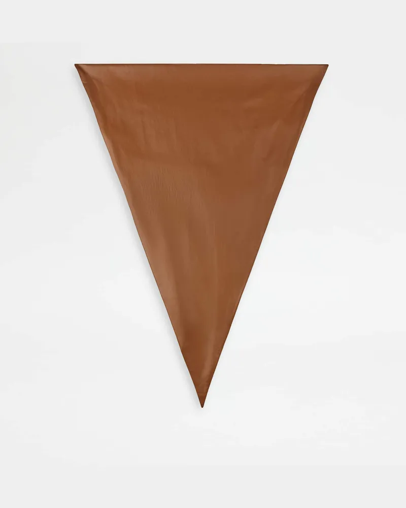 TOD'S Schärpe aus Leder, BRAUN,  - Bags Braun