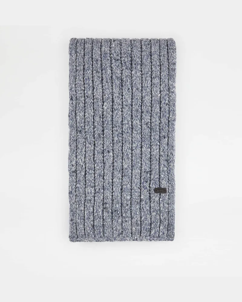 TOD'S Schal aus einer Kaschmirmischung, BLAU,  - Bags Blau