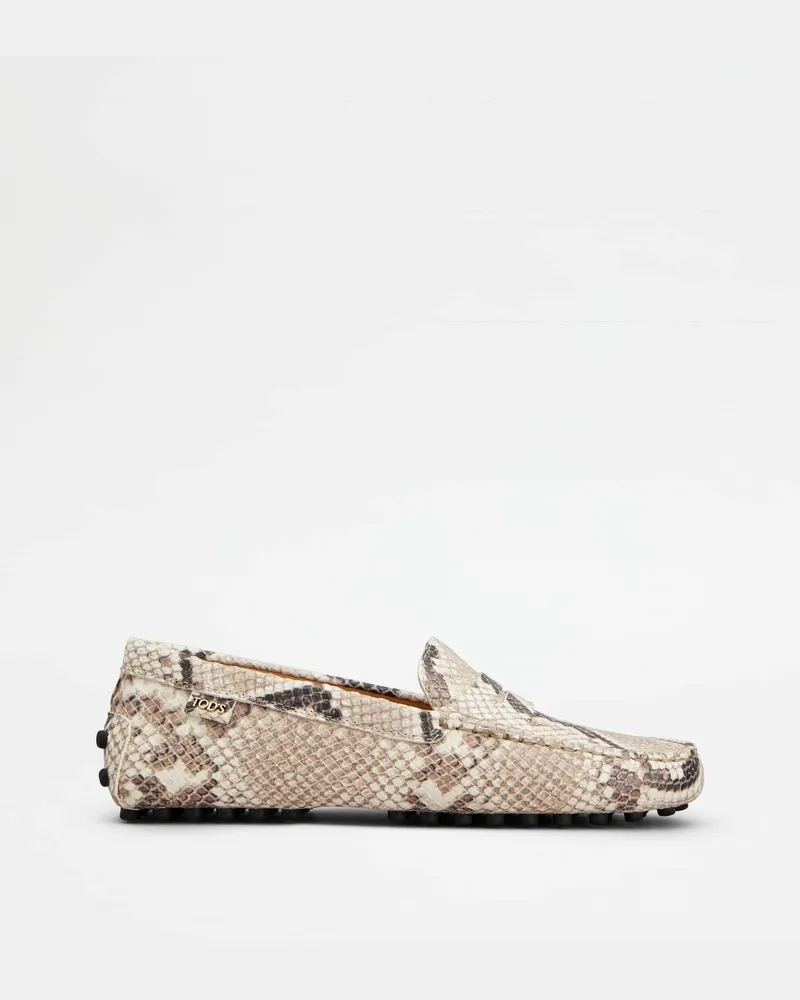 TOD'S Mokassins Gommino aus Leder, BEIGE Shoes Beige