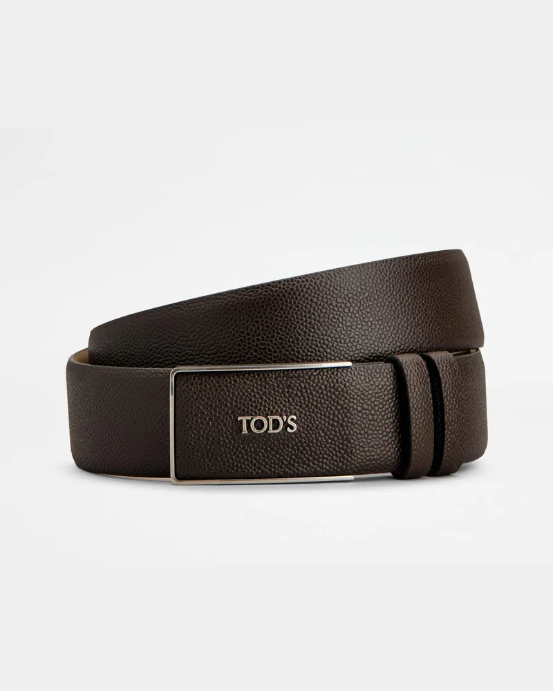 TOD'S Gürtel aus Leder, BRAUN, 115 - Belts Braun