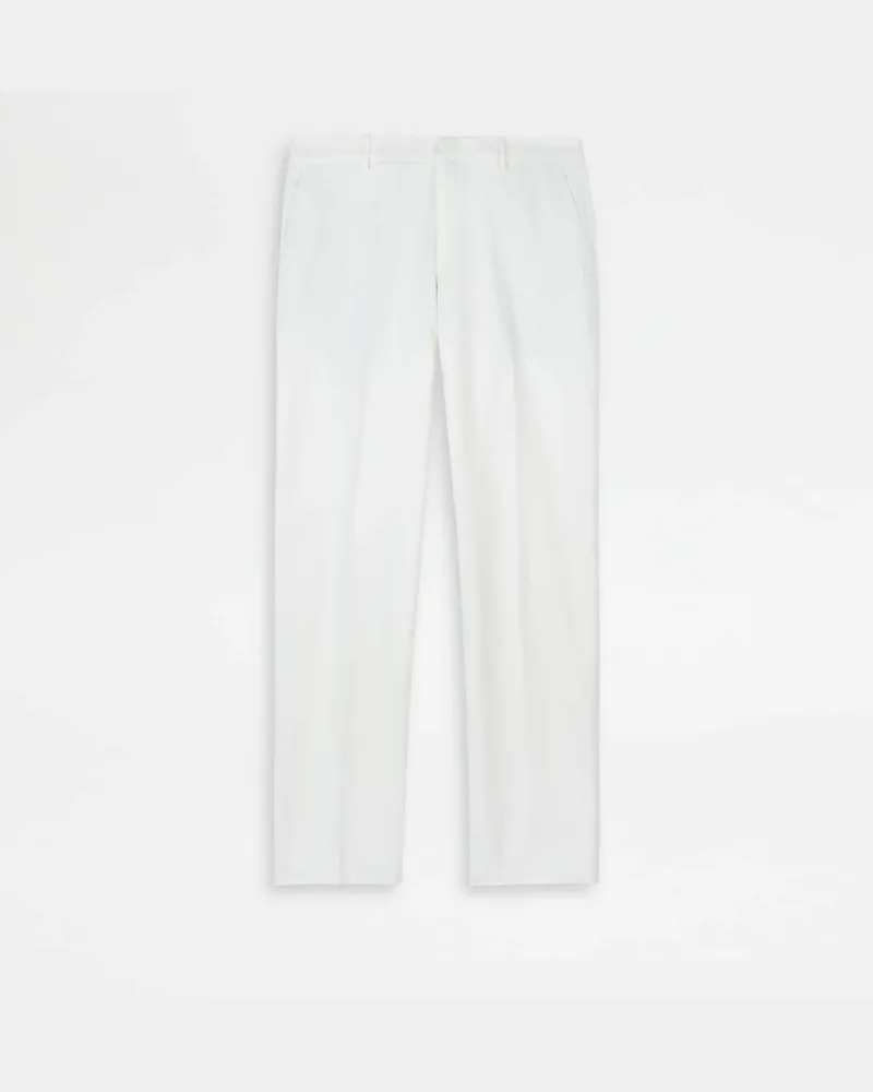 TOD'S Chinohose aus Baumwolle, CREME Trousers Creme