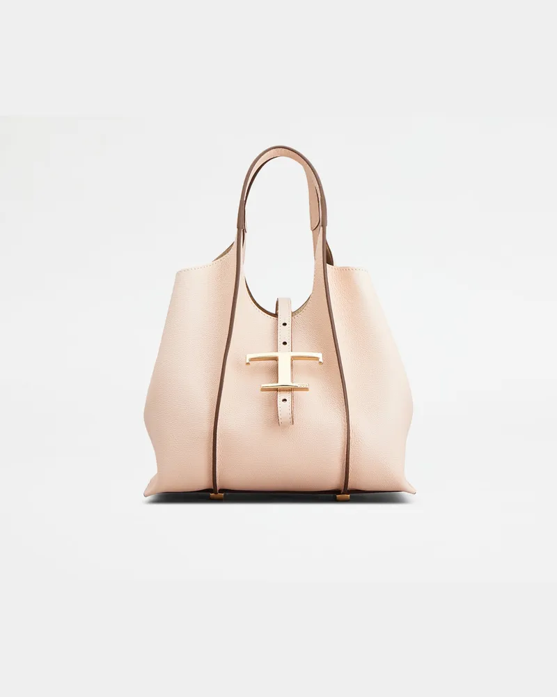 TOD'S Shopper T Timeless Mini aus Leder, ROSA,  - Bags Rosa