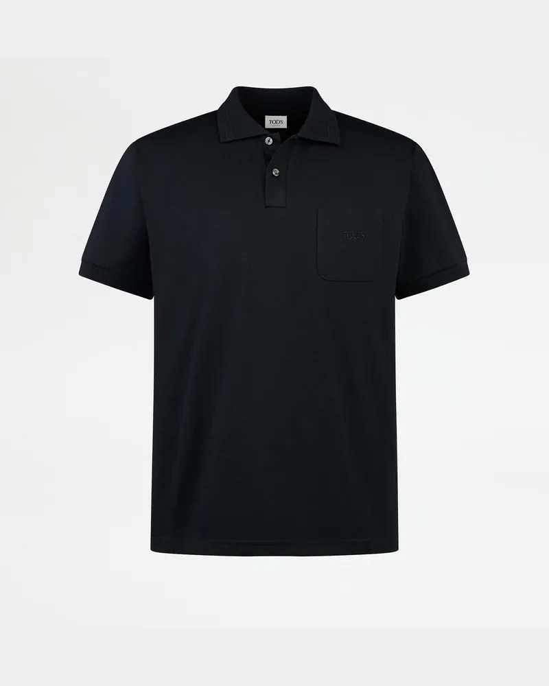TOD'S Poloshirt aus Jersey, BLAU, XX - Shirts Blau