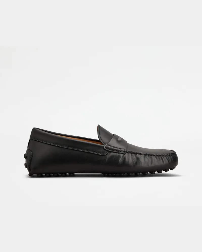 TOD'S Mokassins Gommino aus Leder, SCHWARZ Shoes Schwarz