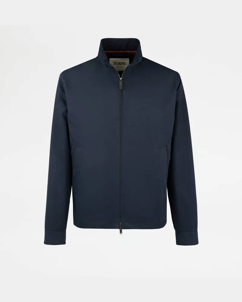 TOD'S Jacke aus technischer Baumwolle, BLAU Coat / Trench Blau