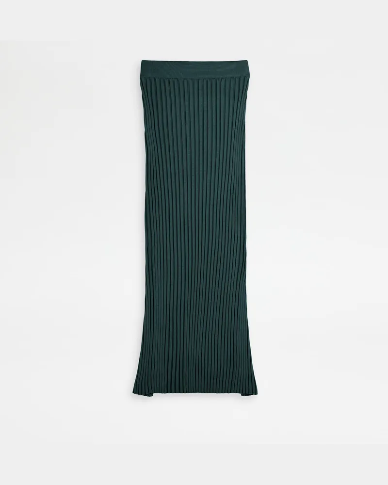 TOD'S Tod Rock aus Seide, GRÜN Skirts Grün