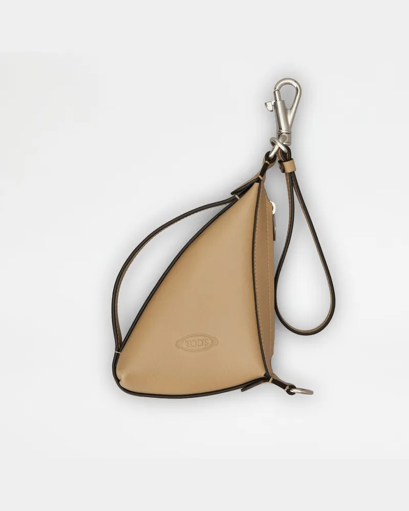 TOD'S Münzetui aus Leder, BEIGE,  - Wallets Beige