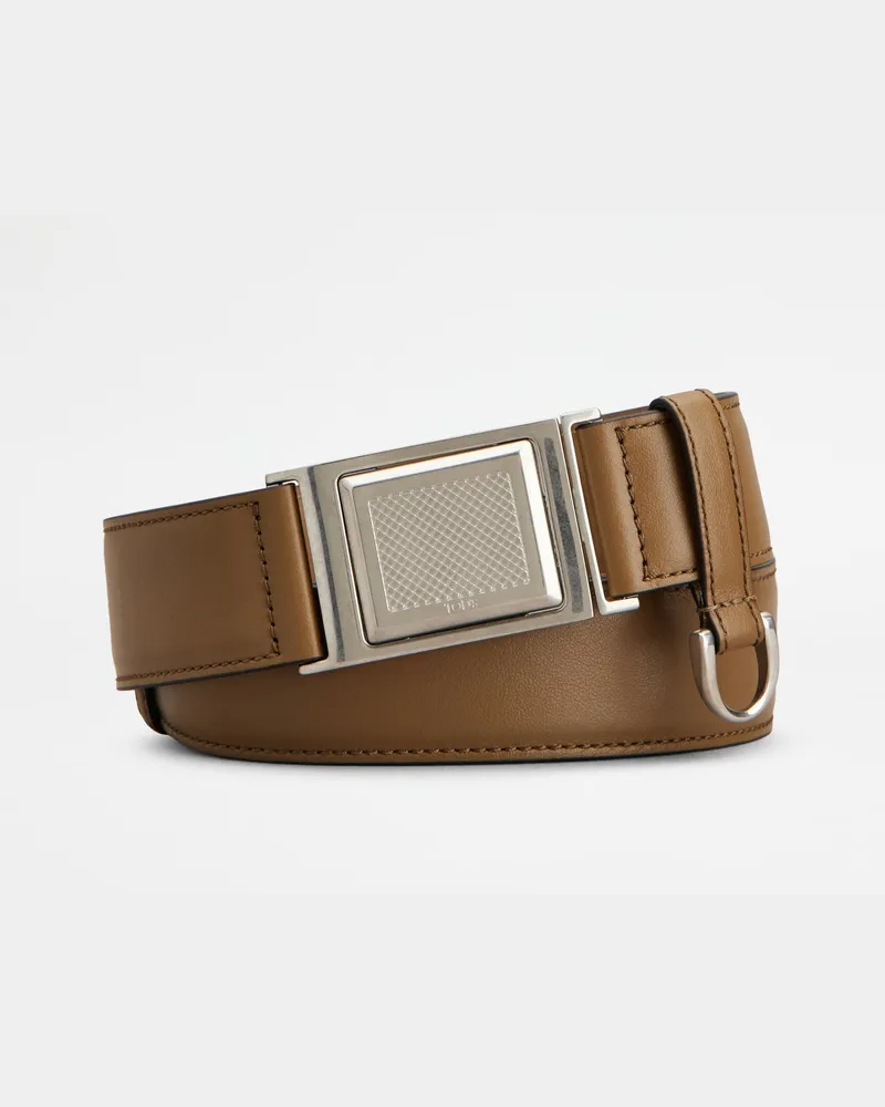 TOD'S Gürtel aus Leder, BRAUN Belts Braun