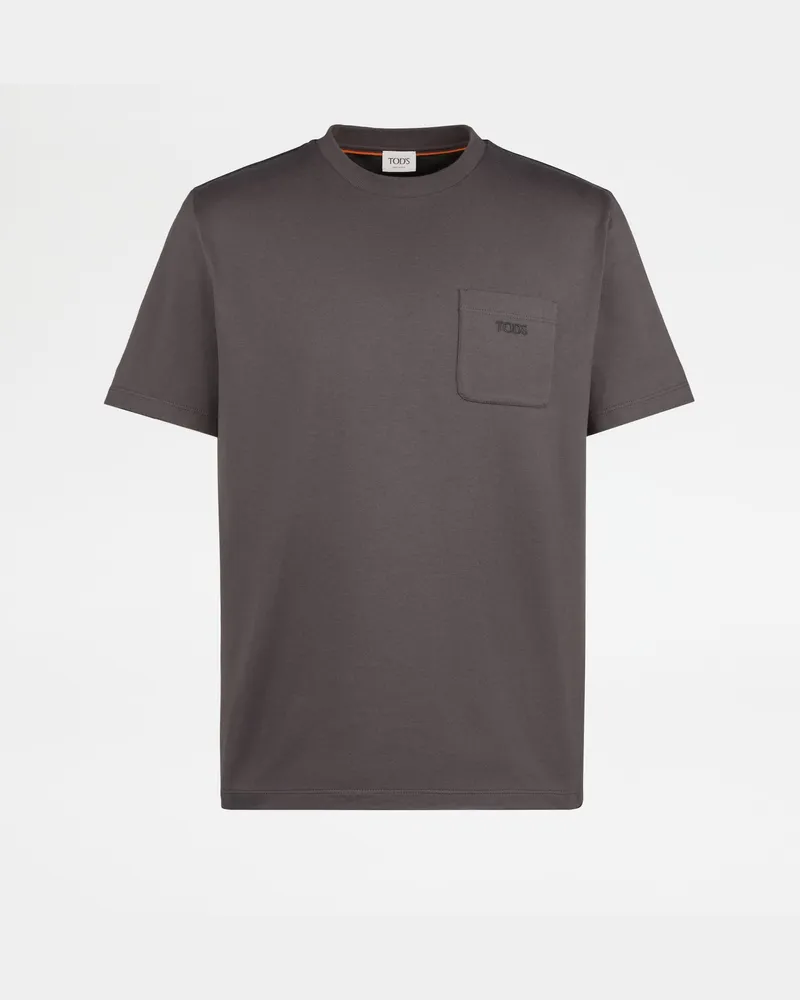 TOD'S T-Shirt aus Jersey, GRAU, XX - Shirts Grau