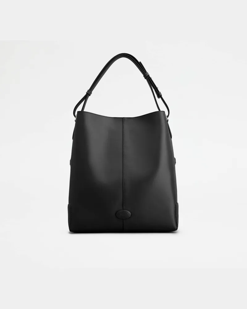 TOD'S Di Bag Schultertasche aus Leder Small, SCHWARZ,  - Bags Schwarz