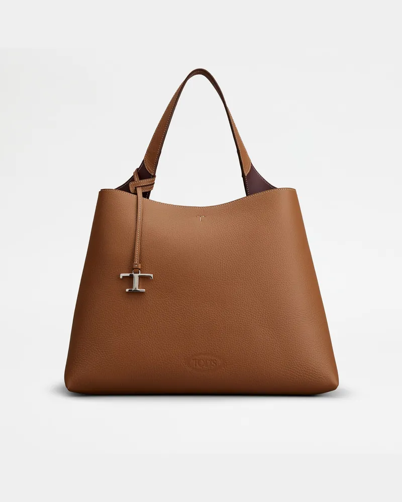 TOD'S Tasche Tod's aus Leder Medium, BRAUN,  - Bags Braun