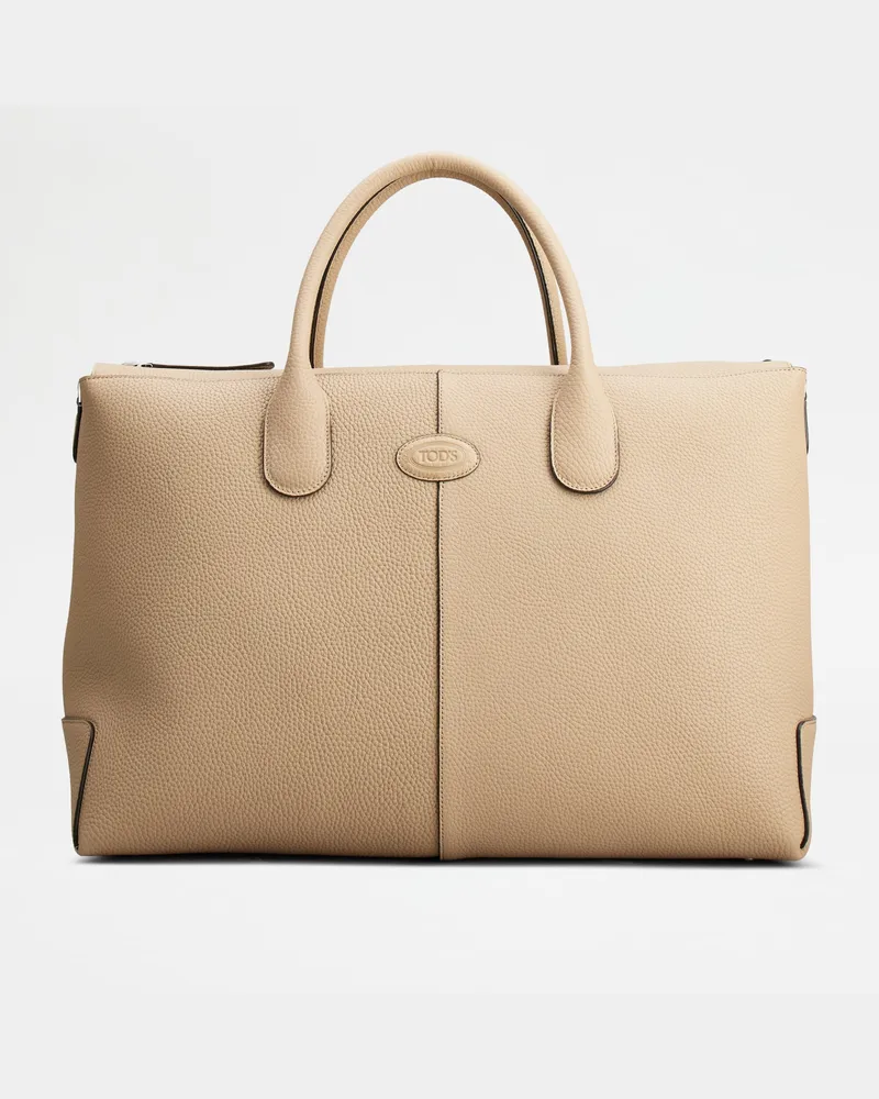 TOD'S Di Bag aus Leder Large, BEIGE,  - Bags Beige