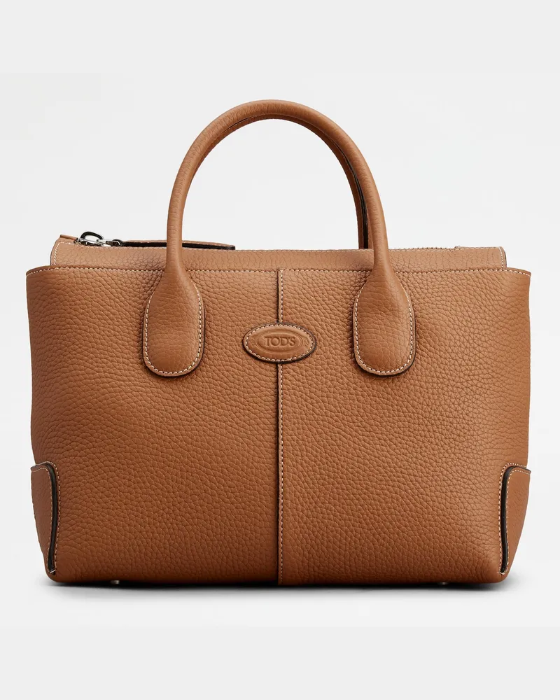 TOD'S Di Bag  aus Leder Small, BRAUN,  - Bags Braun