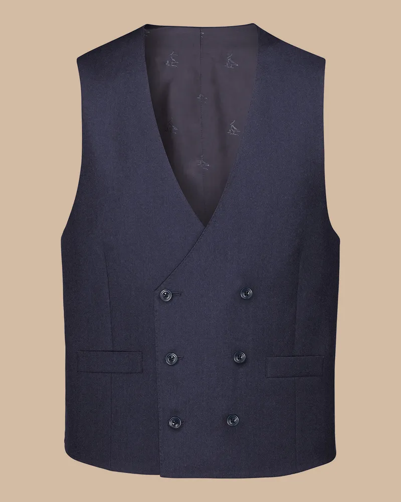 Charles Tyrwhitt Italienische Weste Indigo