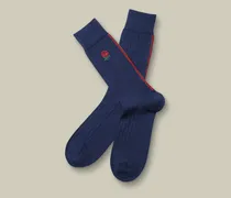England Rugby Rippstrick-Baumwollsocken Französisches
