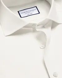 Charles Tyrwhitt Bügelfreies Twill-Hemd Neutral