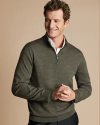 Charles Tyrwhitt Troyer Grün