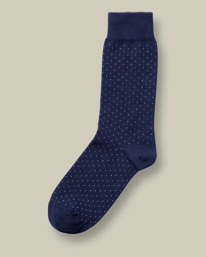 Charles Tyrwhitt Socken Blau