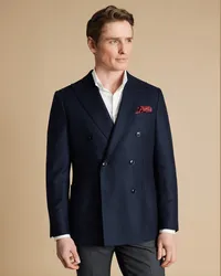 Charles Tyrwhitt Zweireihiges Sakko Marineblau