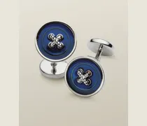 Manschettenknöpfe mit Emaille
