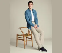 5-Pocket-Jeans Kalksteinfarben
